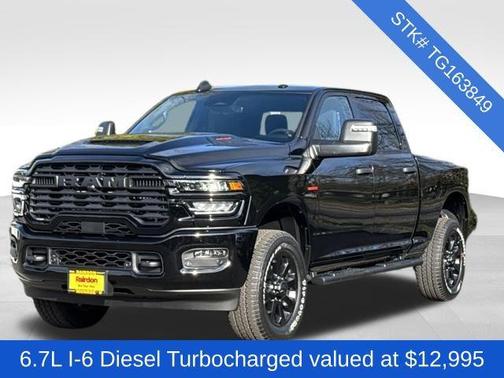 Diamond Black Crystal Pearlcoat 2026 RAM 2500 Black Express Crew Cab 4x4 6'4' Box