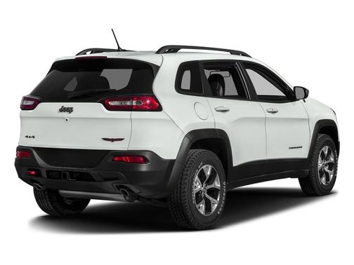 Bright White Clearcoat 2016 Jeep Cherokee Trailhawk