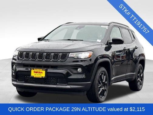 Diamond Black Crystal Pearlcoat 2026 Jeep Compass Sport