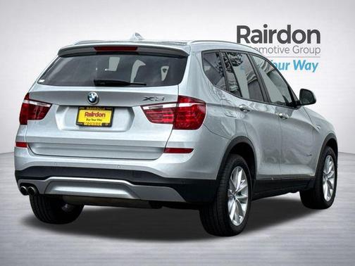 Glacier Silver Metallic 2017 BMW X3 xDrive28i