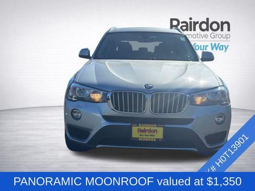 Glacier Silver Metallic 2017 BMW X3 xDrive28i
