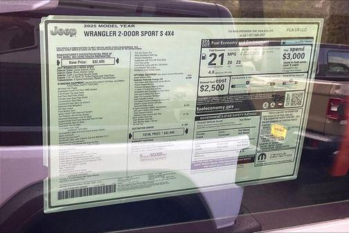 2025 Jeep Wrangler Sport S