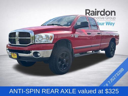 Flame Red Clearcoat 2007 Dodge Ram 2500 SLT Quad Cab