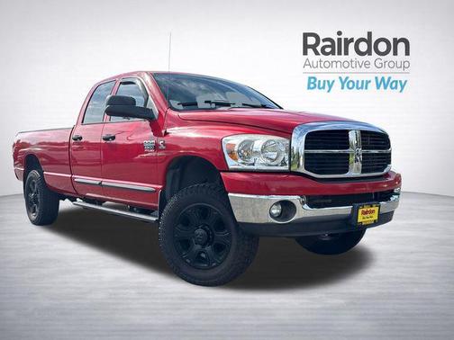 Flame Red Clearcoat 2007 Dodge Ram 2500 SLT Quad Cab