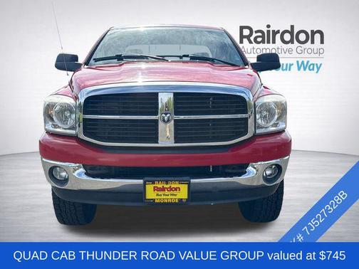 Flame Red Clearcoat 2007 Dodge Ram 2500 SLT Quad Cab