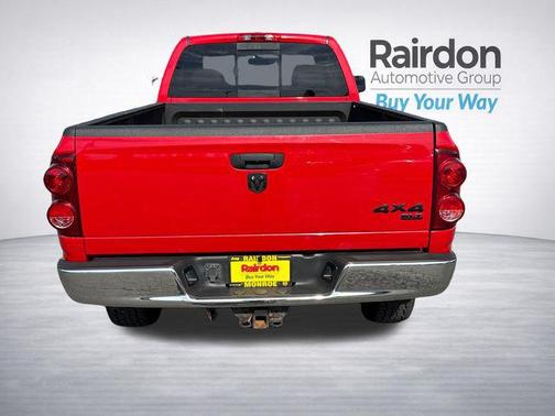 Flame Red Clearcoat 2007 Dodge Ram 2500 SLT Quad Cab