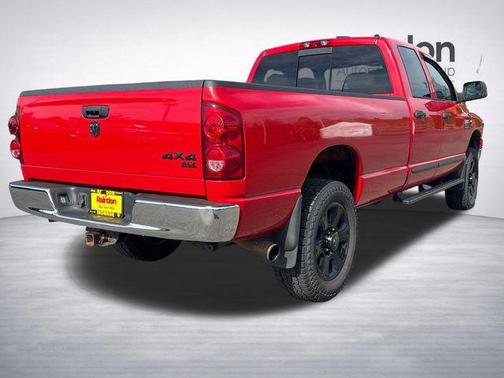 Flame Red Clearcoat 2007 Dodge Ram 2500 SLT Quad Cab