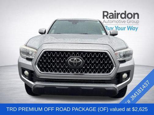 Silver Sky Metallic 2018 Toyota Tacoma TRD Off Road