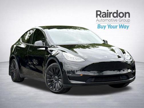 Solid Black 2023 Tesla Model Y Long Range Dual Motor All-Wheel Drive