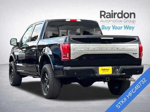 Shadow Black 2017 Ford F-150 Limited