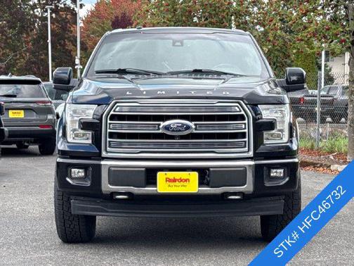 Shadow Black 2017 Ford F-150 Limited