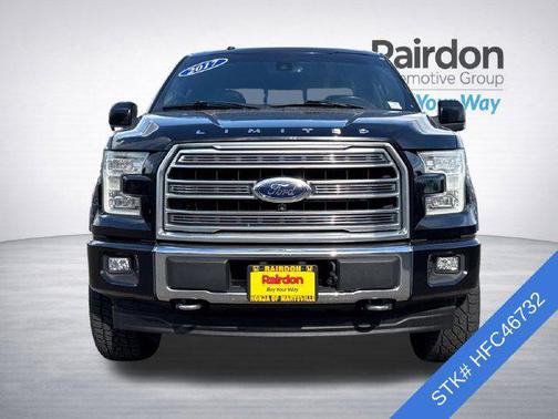 Shadow Black 2017 Ford F-150 Limited