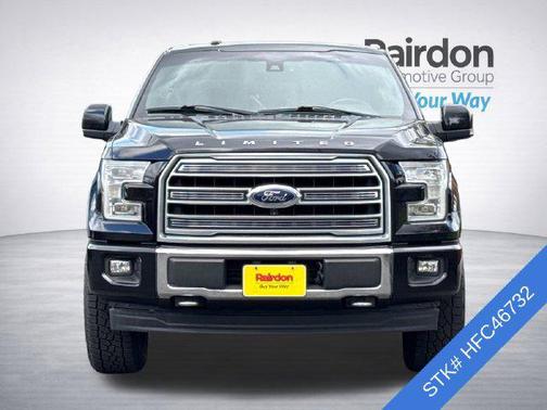 Shadow Black 2017 Ford F-150 Limited