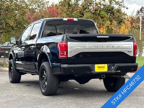 Shadow Black 2017 Ford F-150 Limited