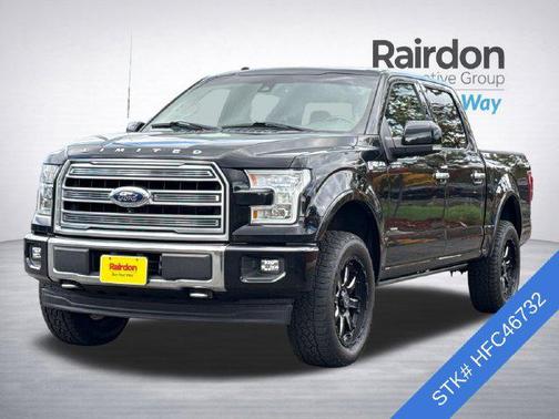 Shadow Black 2017 Ford F-150 Limited
