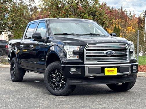 Shadow Black 2017 Ford F-150 Limited