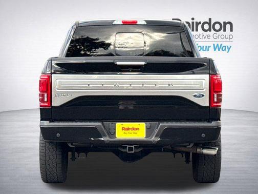 Shadow Black 2017 Ford F-150 Limited
