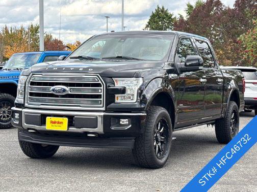 Shadow Black 2017 Ford F-150 Limited