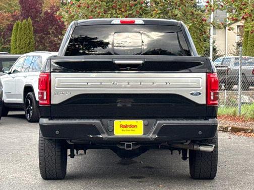 Shadow Black 2017 Ford F-150 Limited