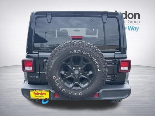 Black Clearcoat 2023 Jeep Wrangler 4xe Willys