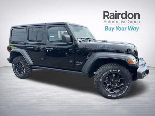 Black Clearcoat 2023 Jeep Wrangler 4xe Willys