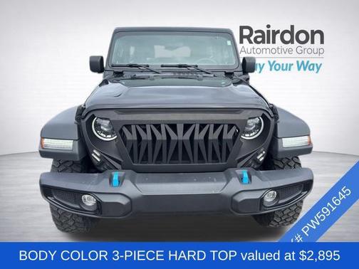 Black Clearcoat 2023 Jeep Wrangler 4xe Willys