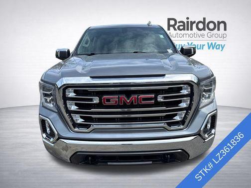 Steel Metallic 2020 GMC Sierra 1500 SLT