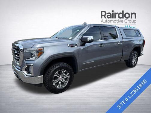 Steel Metallic 2020 GMC Sierra 1500 SLT