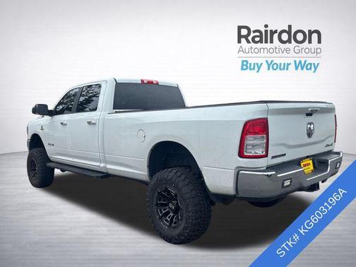 Bright White 2019 RAM 3500 Big Horn