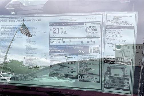 2025 Jeep Grand Cherokee L Altitude