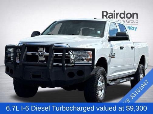 Bright White Clearcoat 2018 RAM 2500 Tradesman Crew Cab 4x4 6'4' Box