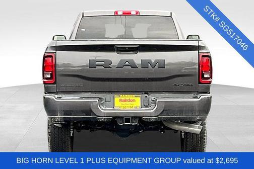 2025 RAM 2500 Big Horn Crew Cab 4x4 8' Box