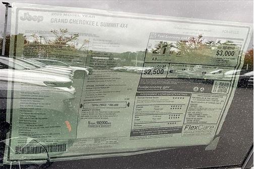 2025 Jeep Grand Cherokee L Summit