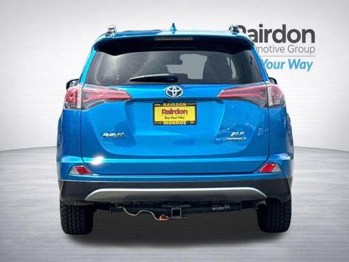 Electric Storm Blue 2017 Toyota RAV4 Hybrid XLE