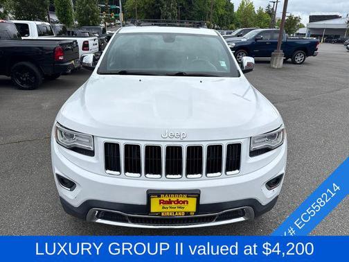 Bright White Clearcoat 2014 Jeep Grand Cherokee Limited