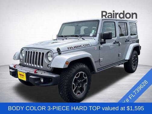 Billet Silver Metallic Clearcoat 2015 Jeep Wrangler Unlimited Rubicon