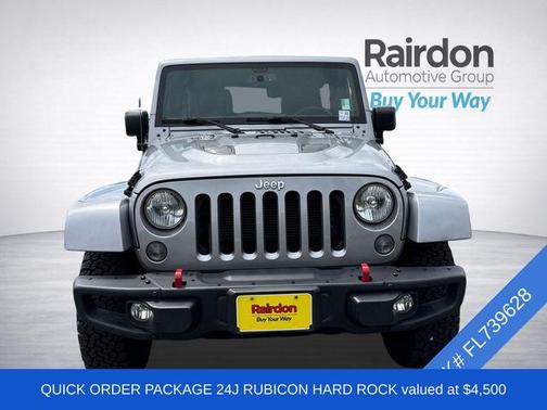 Billet Silver Metallic Clearcoat 2015 Jeep Wrangler Unlimited Rubicon