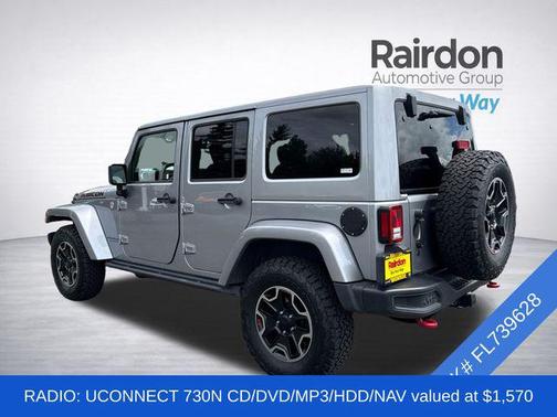 Billet Silver Metallic Clearcoat 2015 Jeep Wrangler Unlimited Rubicon