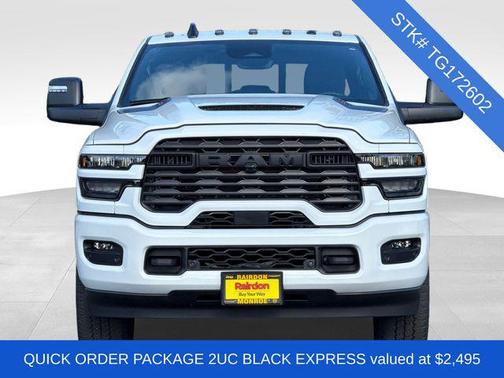 2026 RAM 2500 Black Express Crew Cab 4x4 8' Box