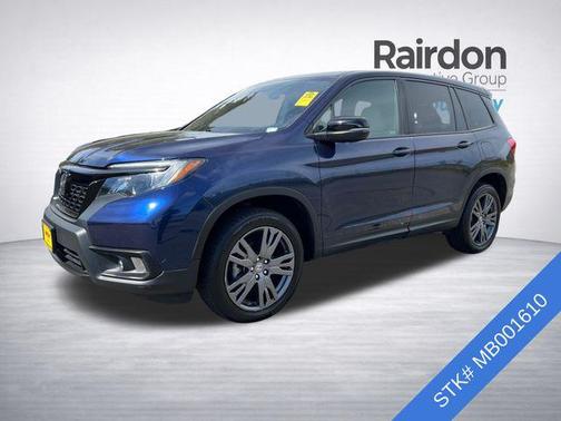 Obsidian Blue Pearl 2021 Honda Passport AWD EX-L