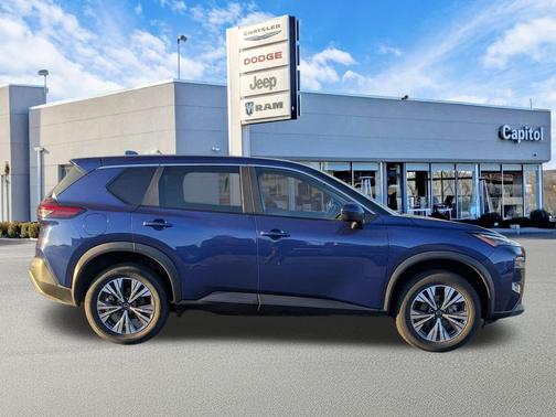 Caspian Blue Metallic 2023 Nissan Rogue SV