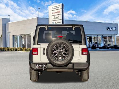Bright White Clearcoat 2026 Jeep Wrangler Sport S
