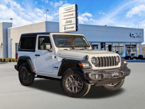 Bright White Clearcoat 2026 Jeep Wrangler Sport S