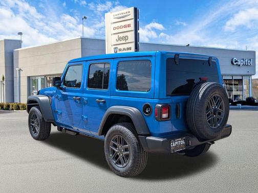 Hydro Blue Pearlcoat 2026 Jeep Wrangler Sport S