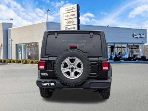 Black Clearcoat 2022 Jeep Wrangler Sport S