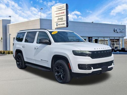 Bright White Clearcoat 2023 Jeep Wagoneer Series I 4x4