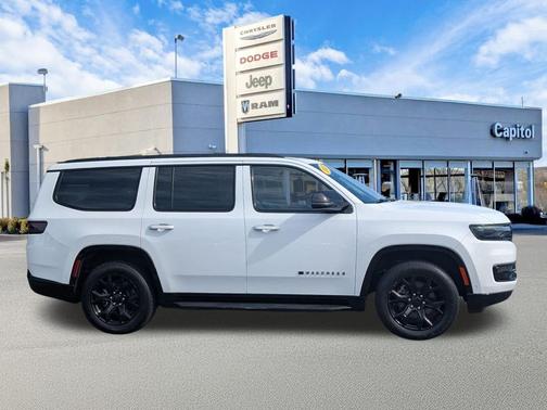 Bright White Clearcoat 2023 Jeep Wagoneer Series I 4x4