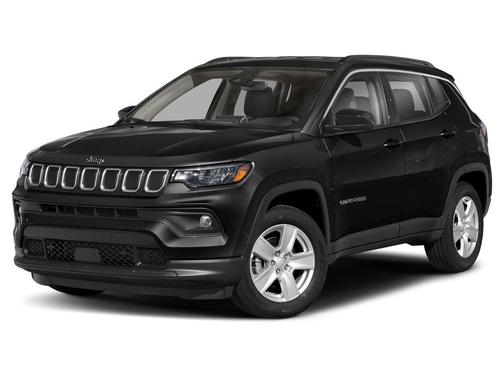 Diamond Black Crystal Pearlcoat 2022 Jeep Compass Latitude