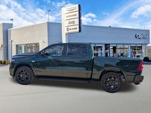 Serrano Green Metallic 2026 RAM 1500 Laramie