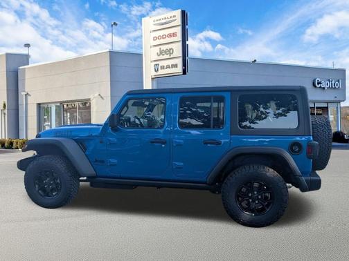 Hydro Blue Pearlcoat 2026 Jeep Wrangler Willys